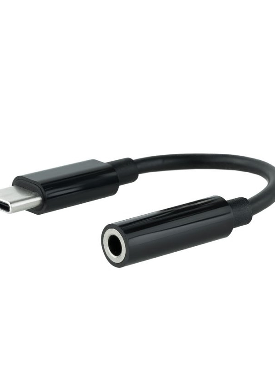 Nanocable Adaptador Audio USB-C/M a Jack/H, Negro 1