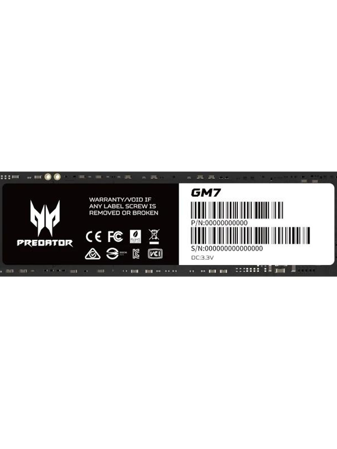 ACER PREDATOR SSD GM7 2Tb M.2 NVMe PCIe Gen 4x4 3