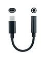 Nanocable Adaptador Audio USB-C/M a Jack/H, Negro - Miniatura 2