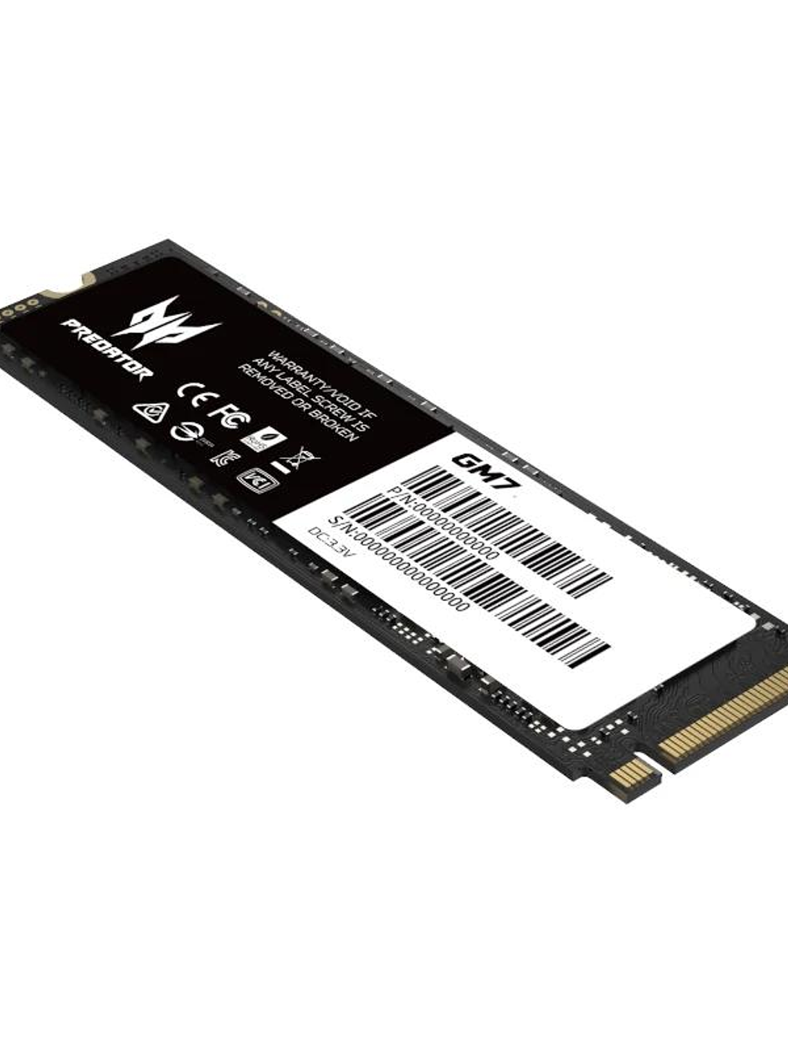 ACER PREDATOR SSD GM7 2Tb M.2 NVMe PCIe Gen 4x4 4