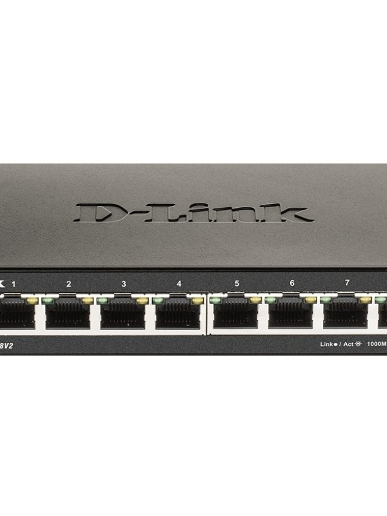 D-Link DGS-1100-08V2/E Smart Switch 8xGbE L2 1