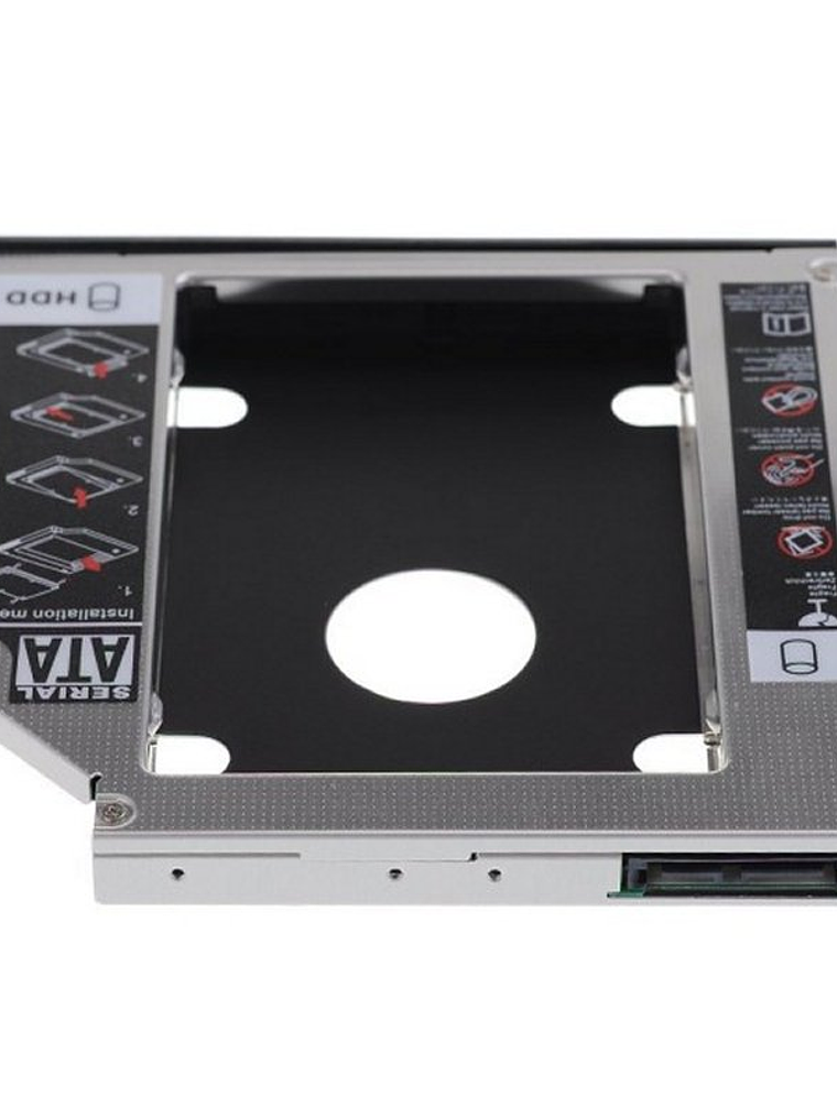 EWENT ADAP.HDD/SSD SATA PARA UNIDAD ÓPTICA 12.7mm 2