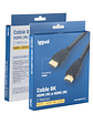 iggual Cable HDMI - HDMI 2.1 8K@60hz 2 metros - Miniatura 3