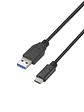 Nanocable Cable USB 3.1 Gen2 10Gbps3A USB-C/M-A/M - Miniatura 3
