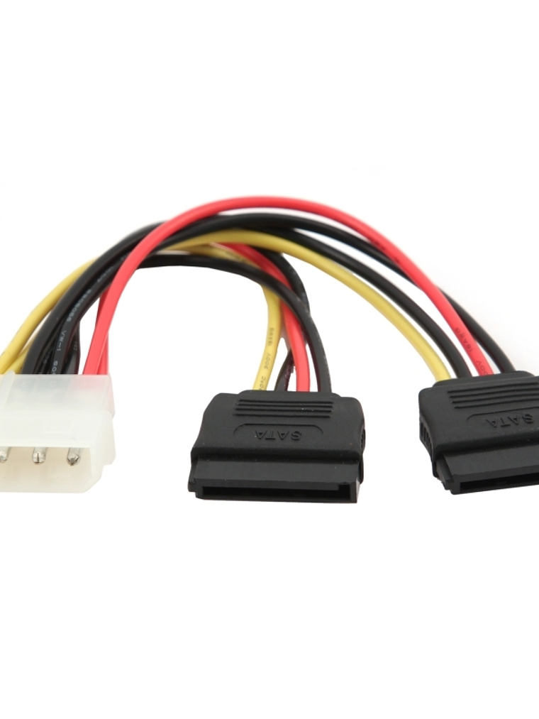 Gembird Cable de Alimentación Molex a 2x SATA 15cm 1