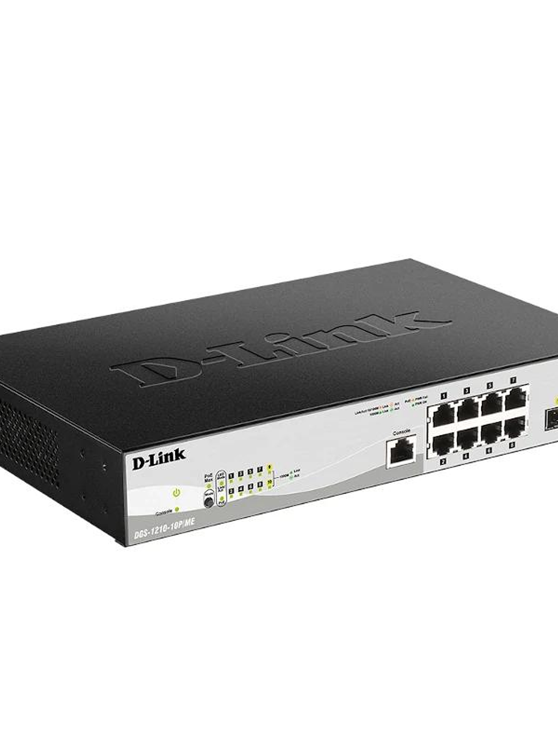 D-Link DGS-1210-10P/ME/E 10xGb PoE+ Switch 2xC 2