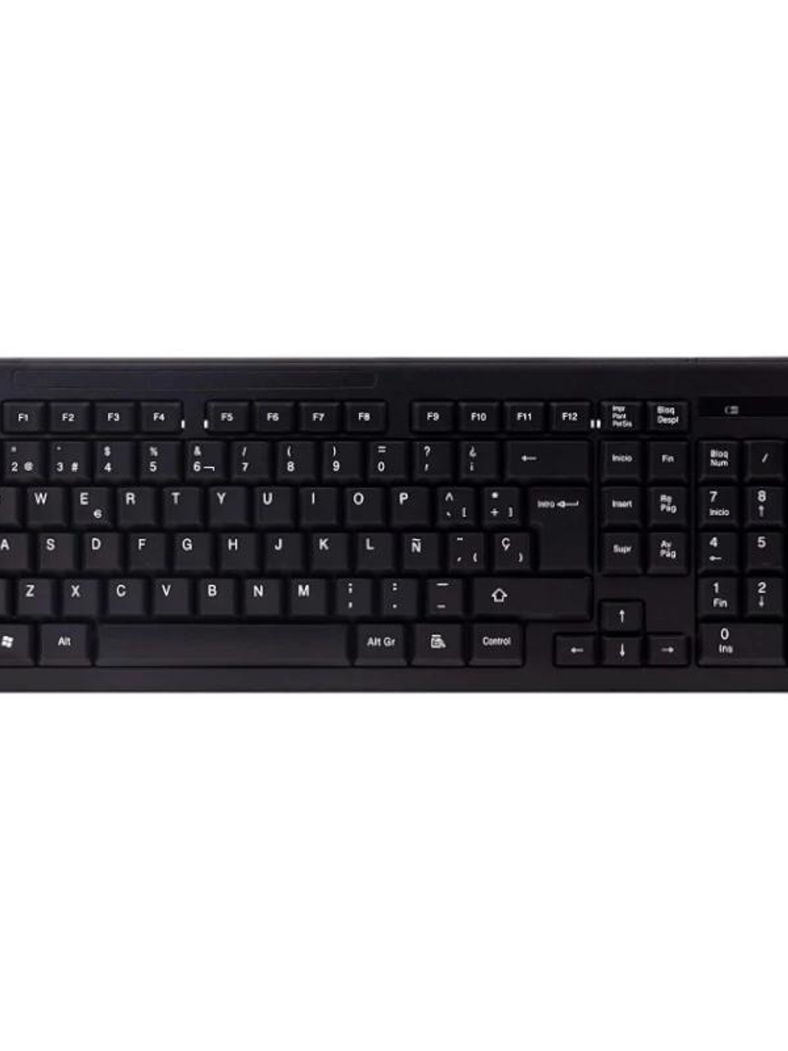 Nilox Teclado+raton NXKMWE0001 inalambrico Negro 3