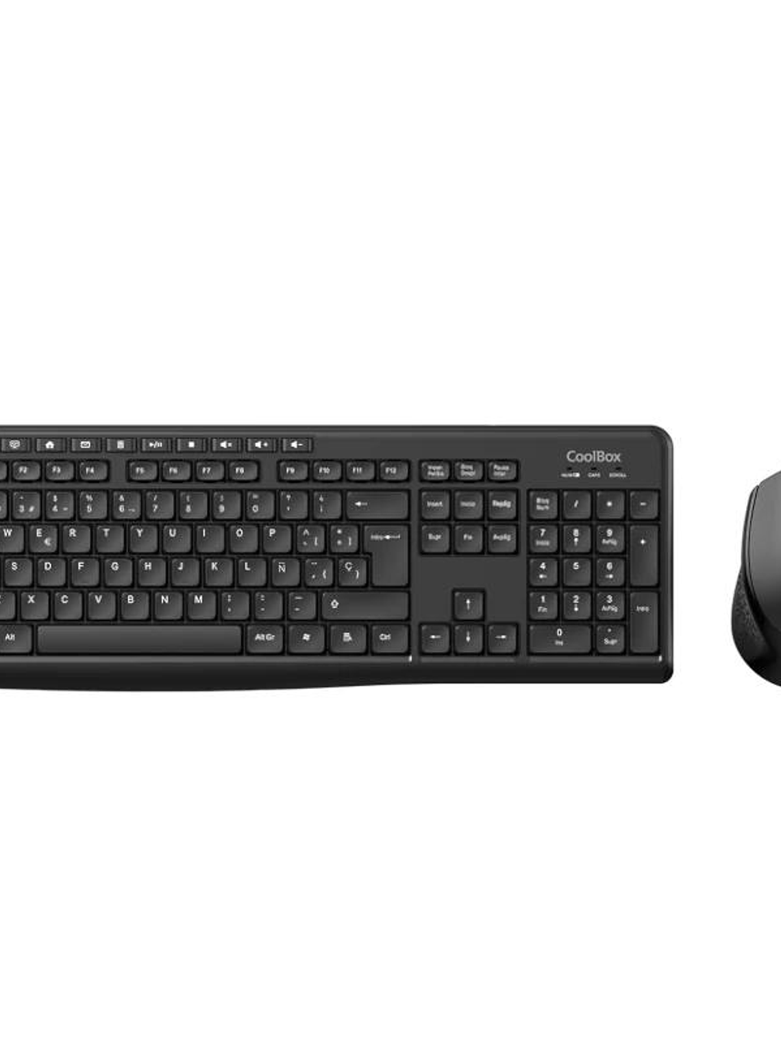 Coolbox Kit Teclado MM + Ratón Inalámbrico 2