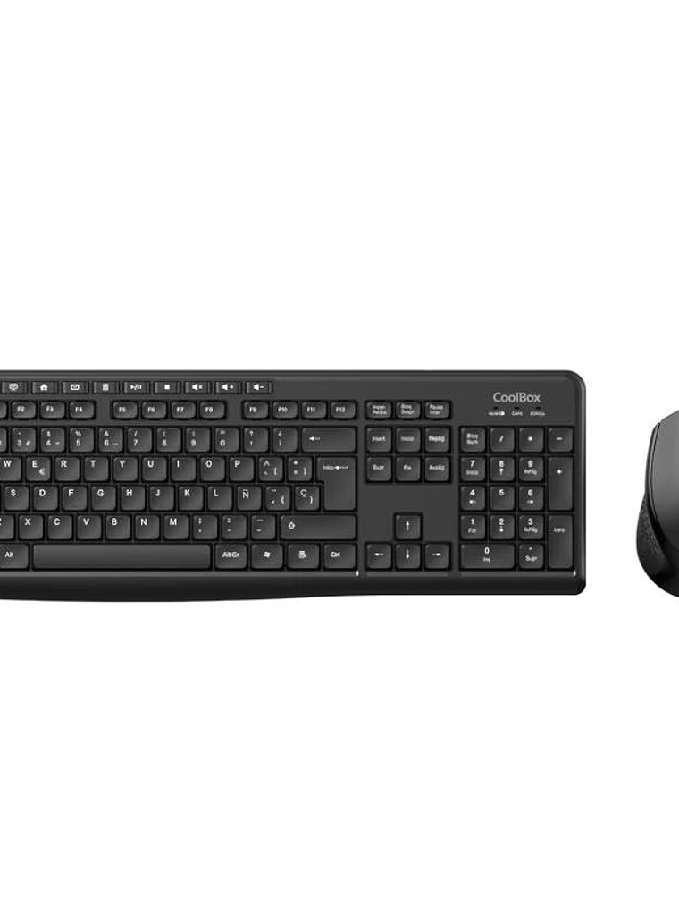 Coolbox Kit Teclado MM + Ratón Inalámbrico 2