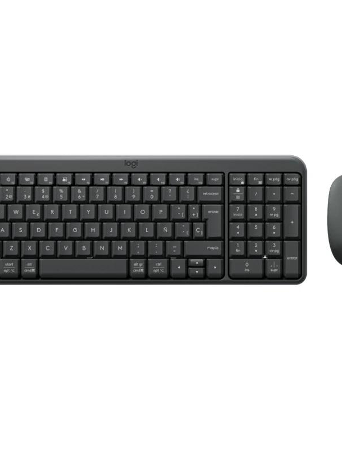 Logitech Teclado+raton MK250 bluet Negro 1