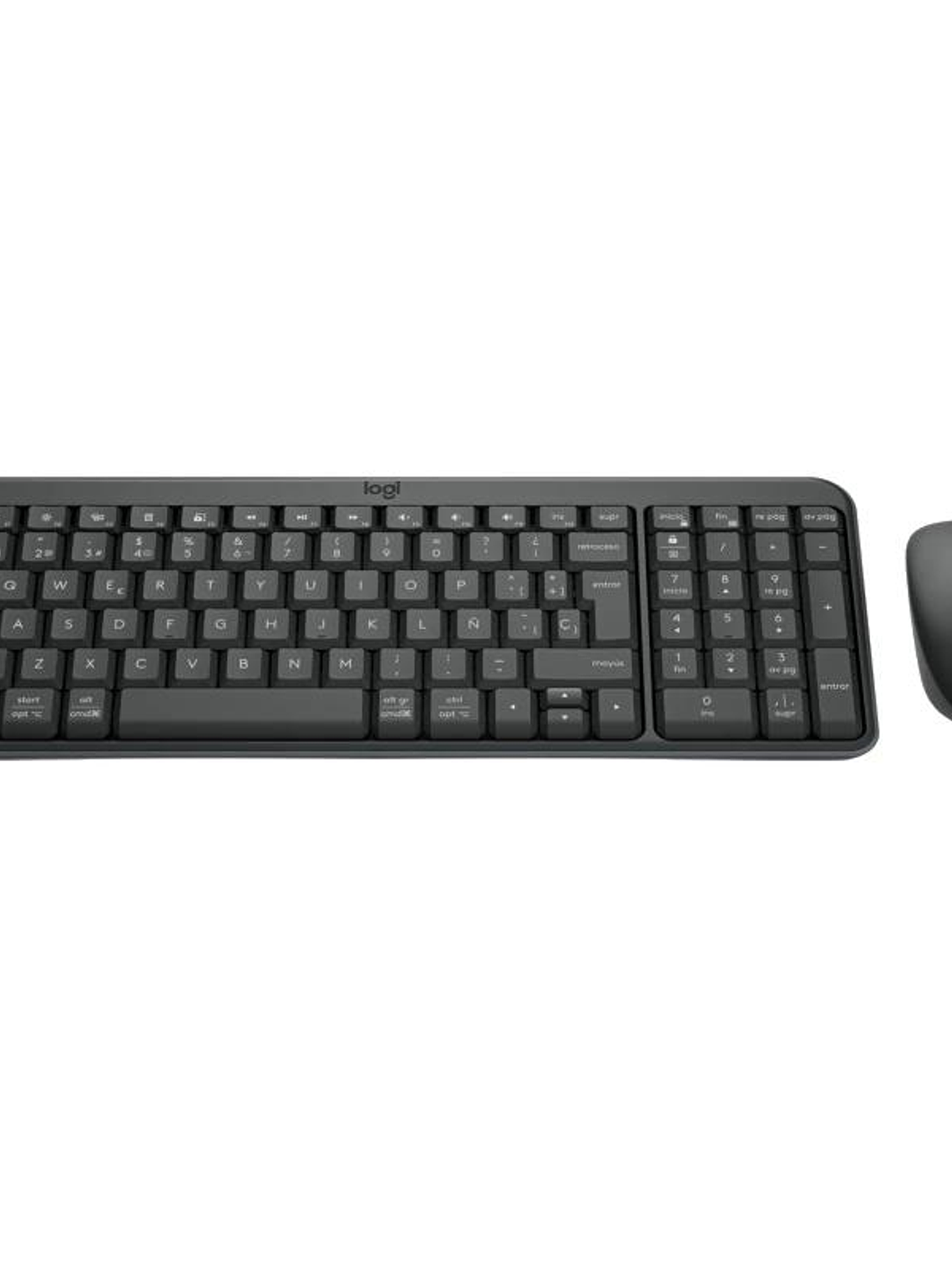 Logitech Teclado+raton MK250 bluet Negro 2