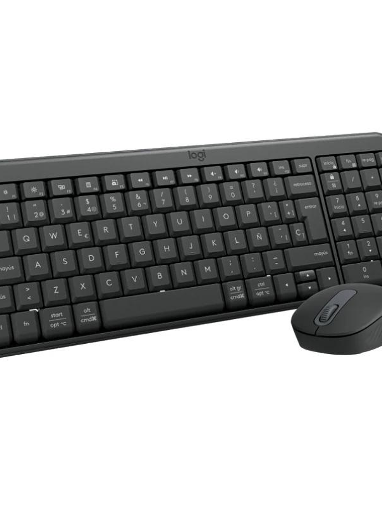 Logitech Teclado+raton MK250 bluet Negro 3
