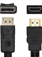 Aisens Cable Conversor Displayport/M-HDMI/M, 2.0m - Miniatura 2