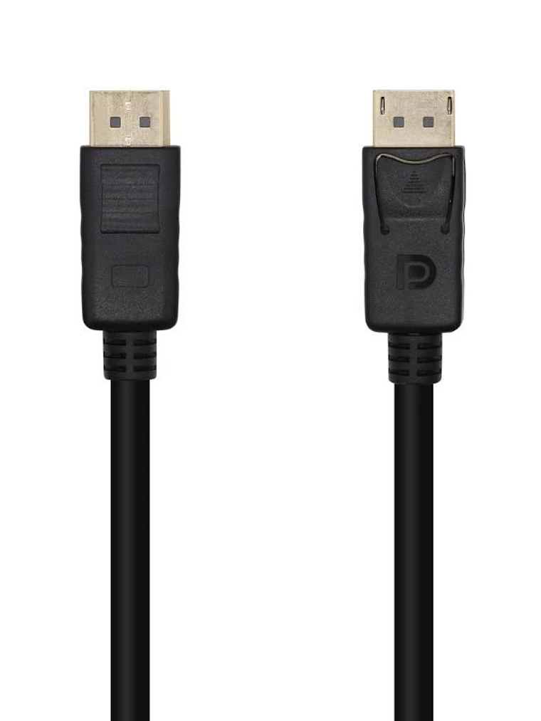 Aisens Cable DP V1.2 4K@60hz DP/M-DP/M negro 2.0m 1