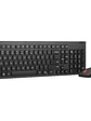 Lenovo 4X31R64484 Teclado + Ratón Inalámbrico Negr - Miniatura 1