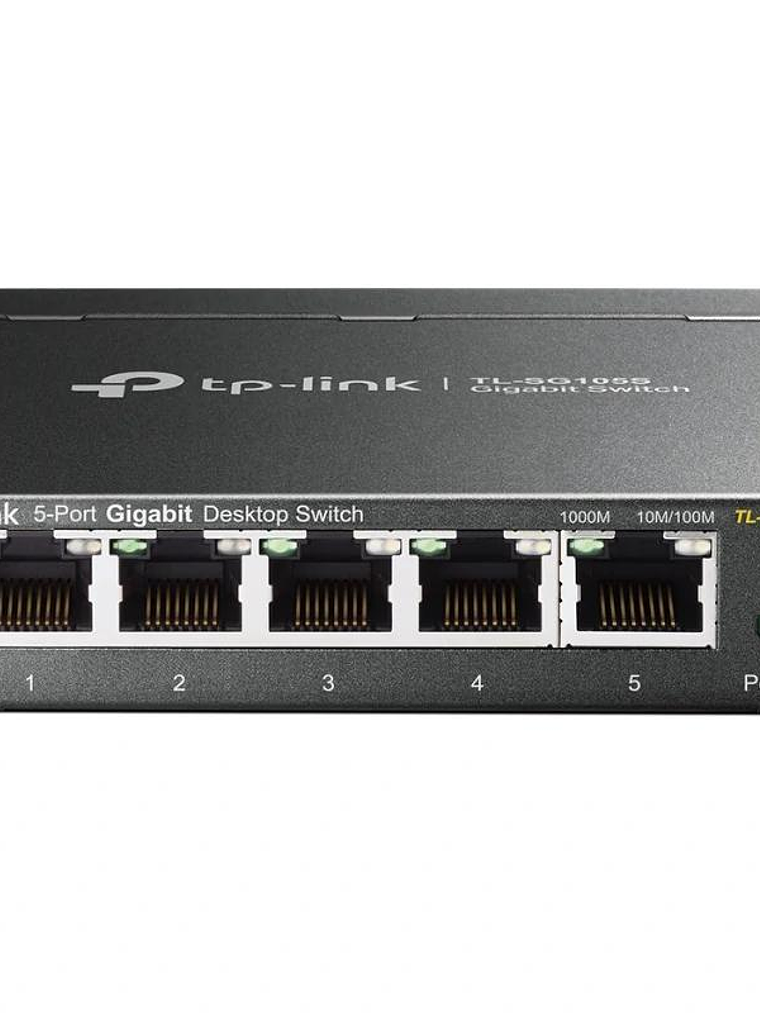 TP-Link TL-SG105S Switch 5xGB RJ45 Metal 2