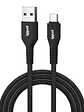 iggual Cable USB-A a tipo C 3A 100 cm trenzado - Miniatura 1