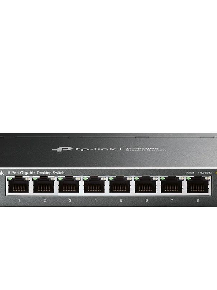 TP-Link TL-SG108S Switch 8xGB RJ45 Metal 2