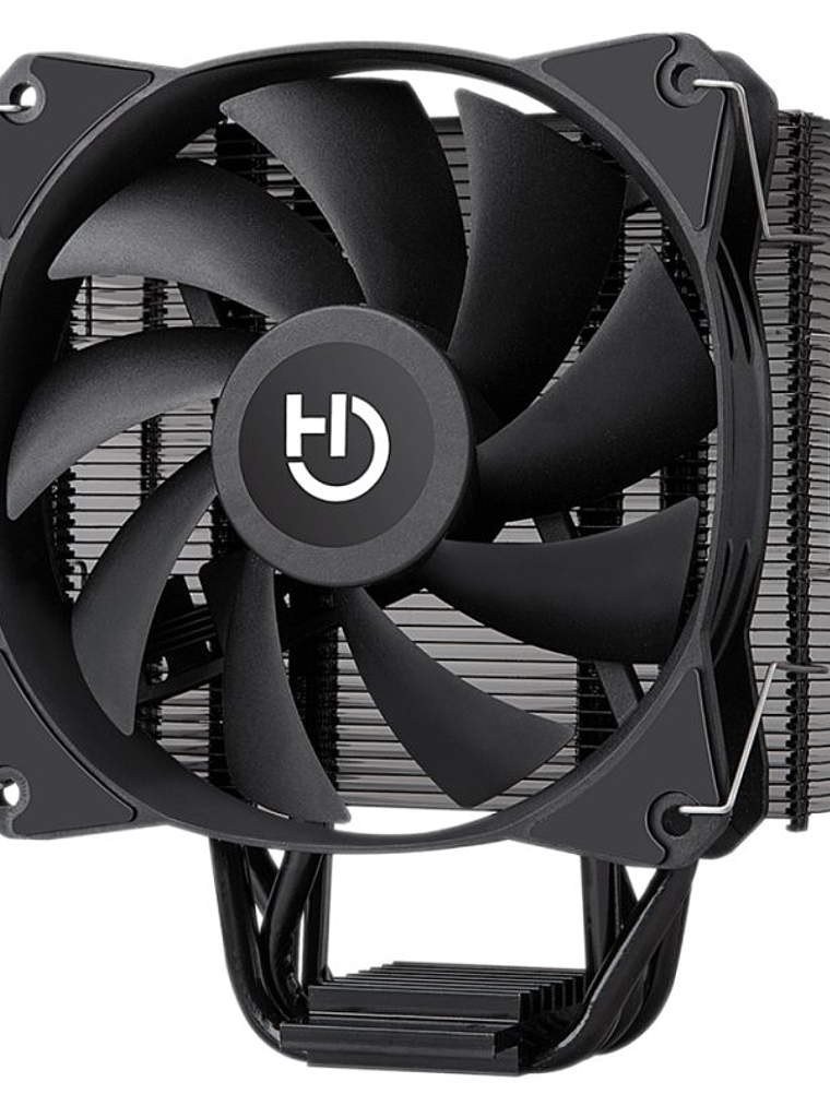 Hiditec CPU COOLER C12 PWM Black 1