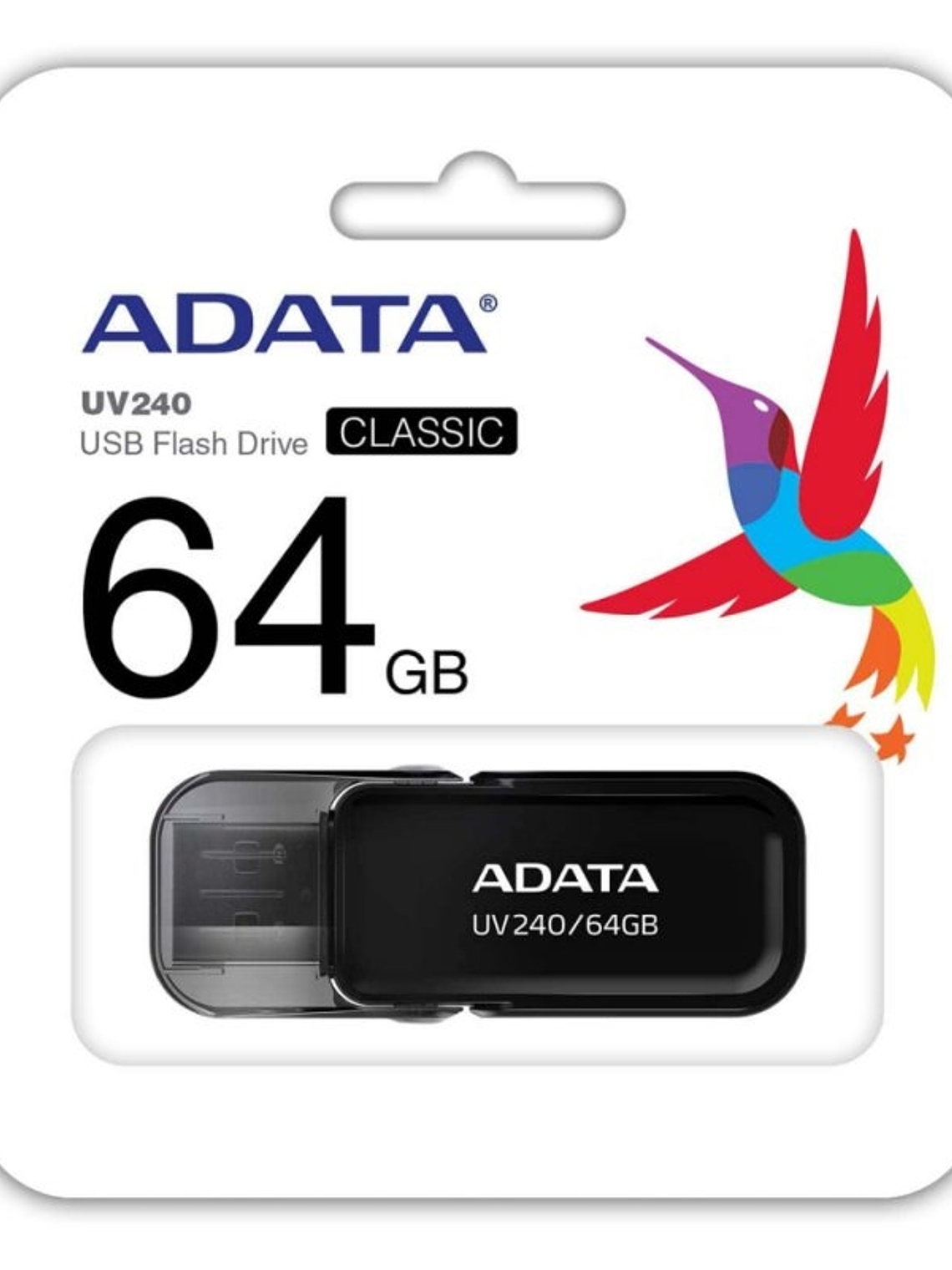 ADATA Lapiz Usb UV240 64GB USB 2.0 Negro 1