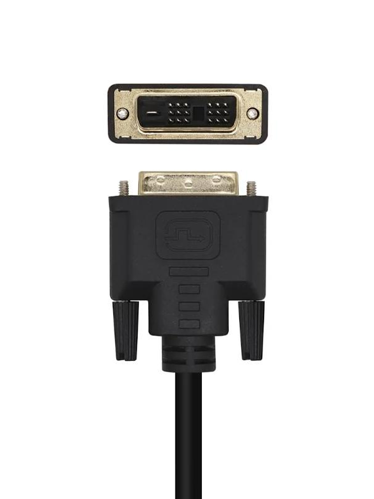 Aisens Cable DVI 18+1/M a HDMI A/M negro 1.8m 3