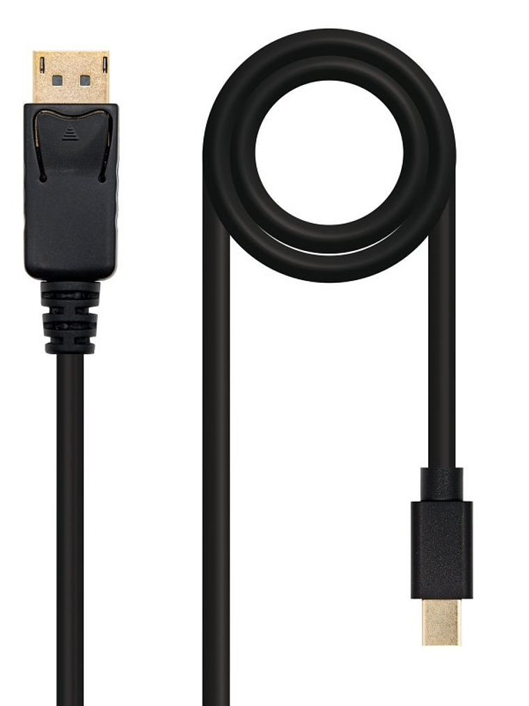 Nanocable Mini DP/Displayport, Mini DP/M-DP/M, 2 M 1