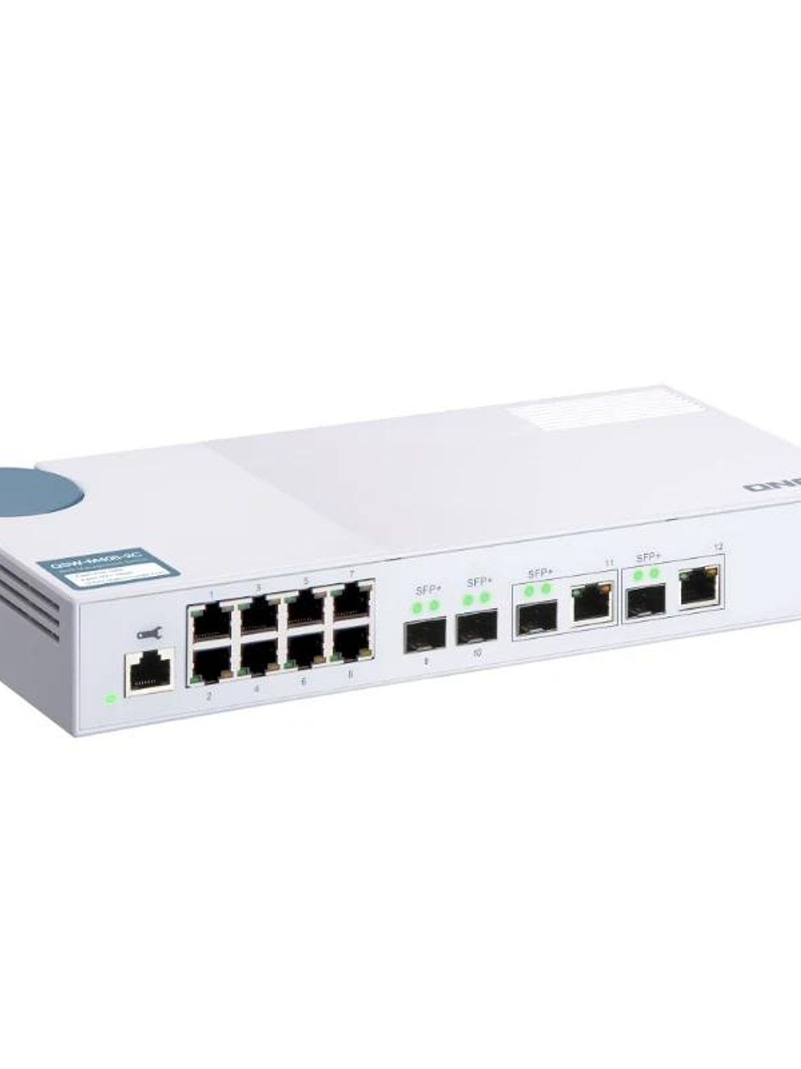 QNAP QSW-M408-2C Switch 8xGbE 2x10GbE Combo 2