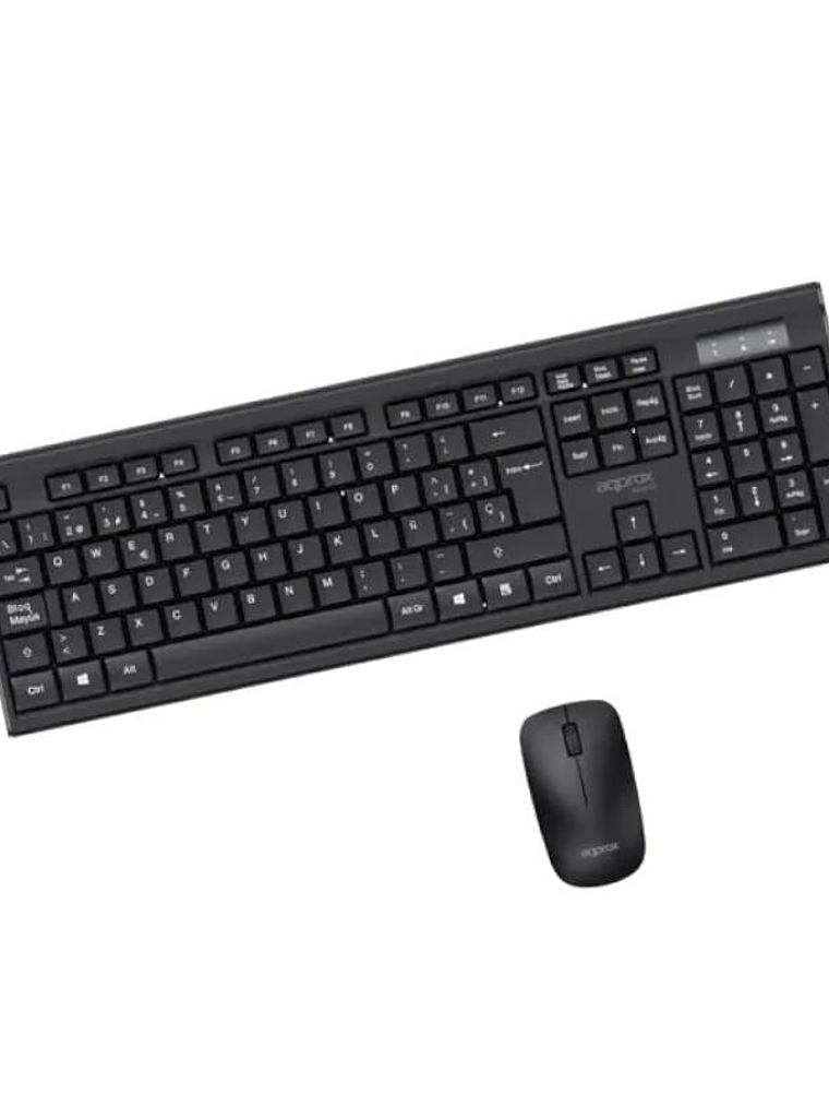 APPROX Teclado+raton inal. MX410 Negro 2