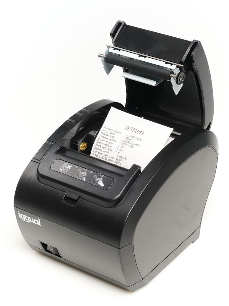 iggual Impresora Térmica TP8002 USB+RS232+Ethernet 3