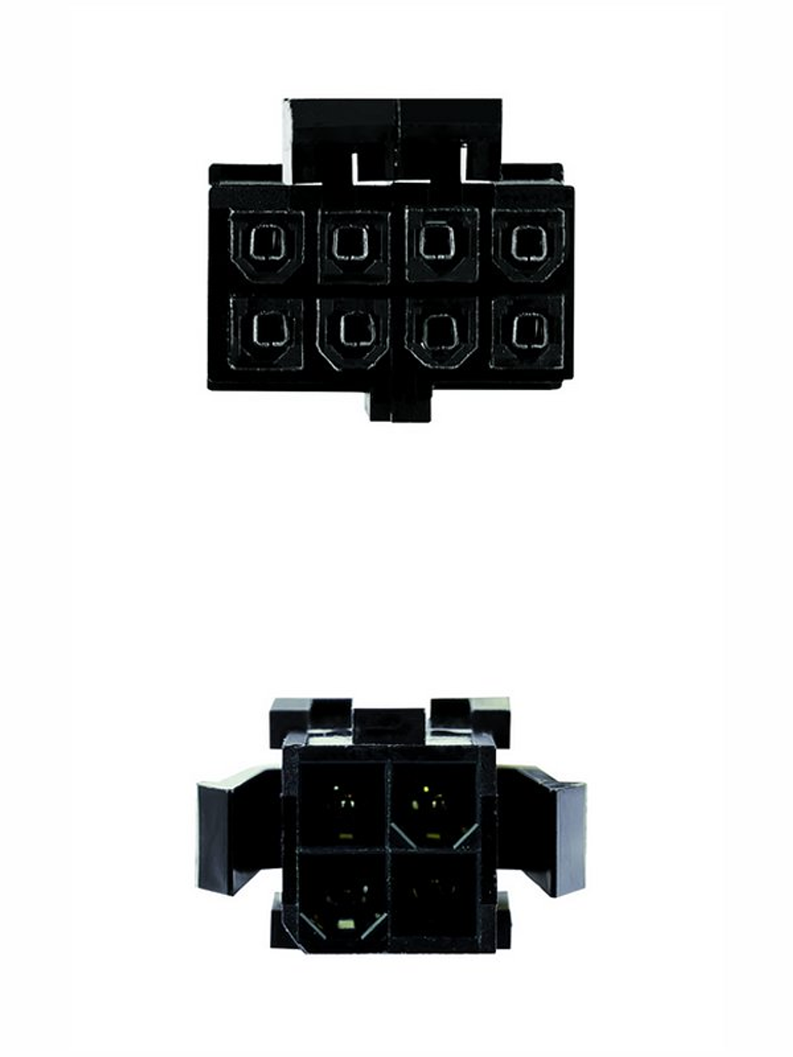 Nanocable Cable Alimentación 4PIN/H-4+4PIN/M, 15 c 2