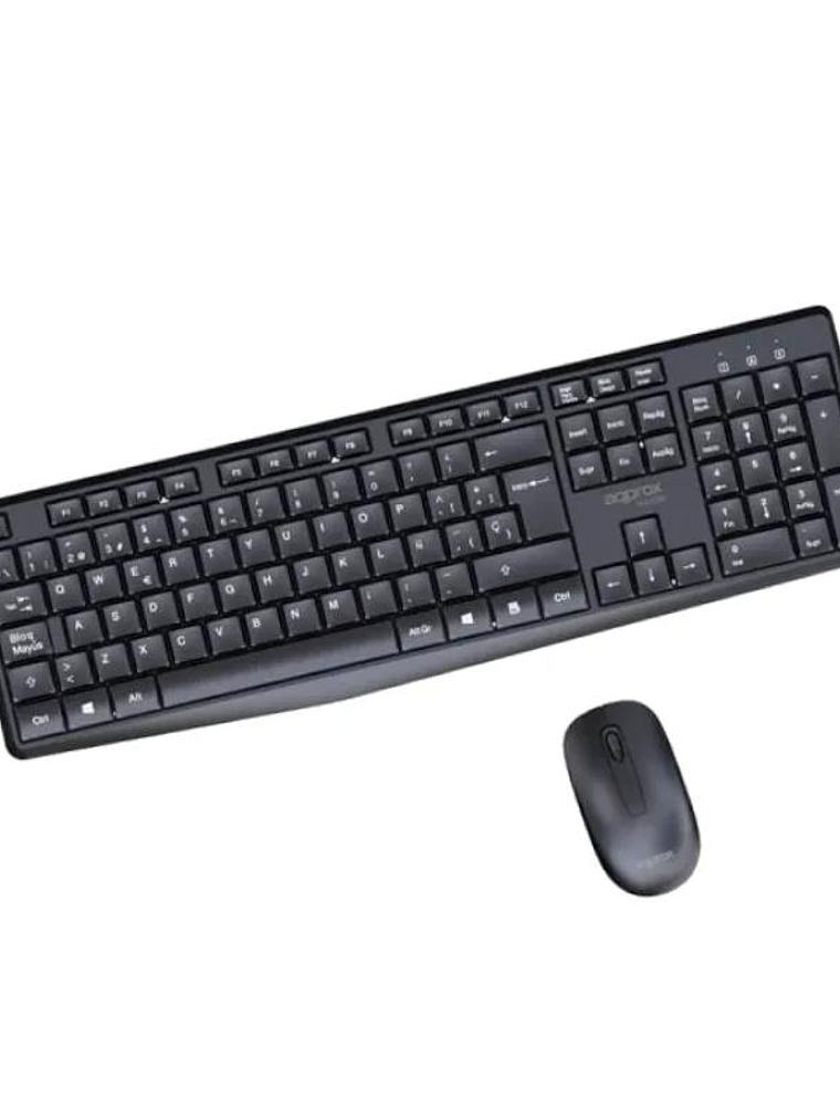 APPROX Teclado+raton inalamb X420B 1000DPI Negro 2