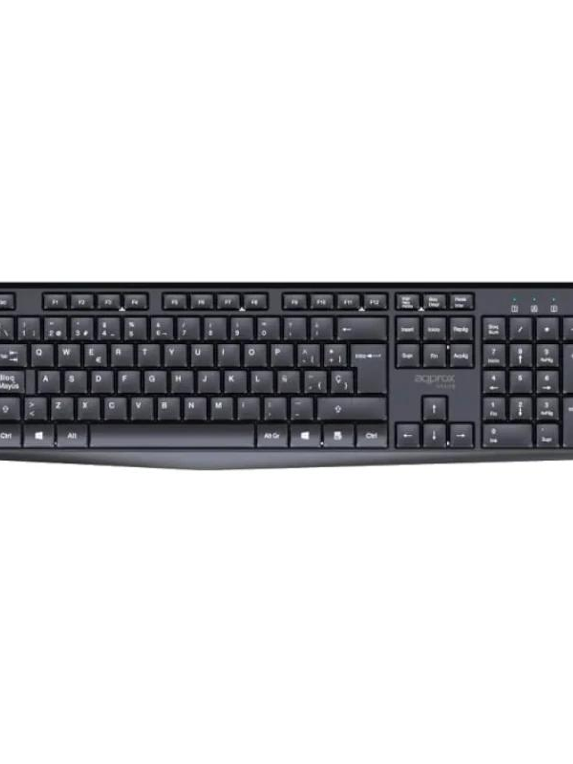 APPROX Teclado+raton inalamb X420B 1000DPI Negro 3