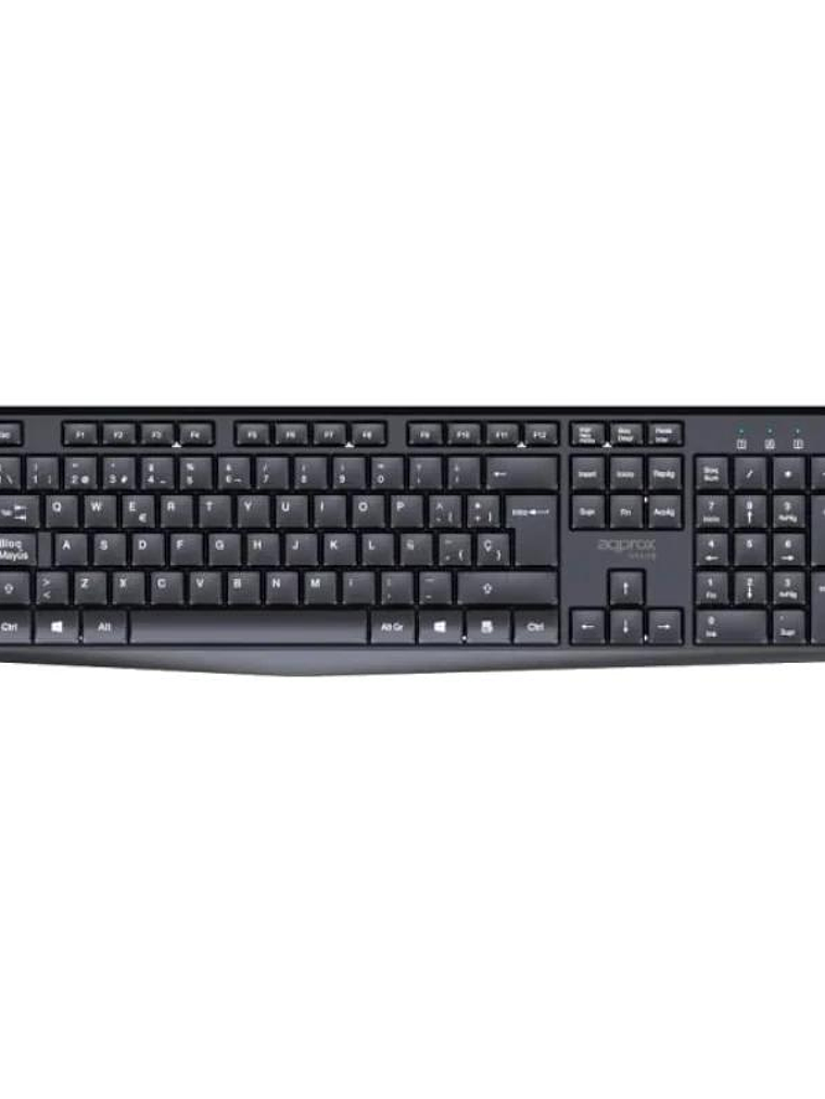 APPROX Teclado+raton inalamb X420B 1000DPI Negro 3