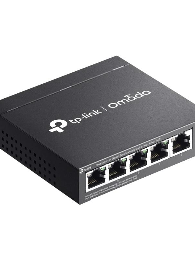 TP-Link ES205GP Switch 4xGb PoE+ 1xGb 65W Desktop 3