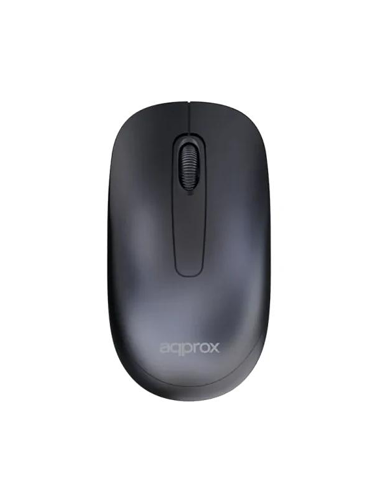 APPROX Teclado+raton inalamb X420B 1000DPI Negro 4