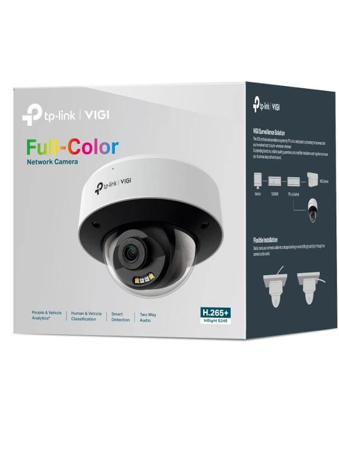 VIGI S245(2.8mm) Cámara NW Dome 4MP Full-Color 4