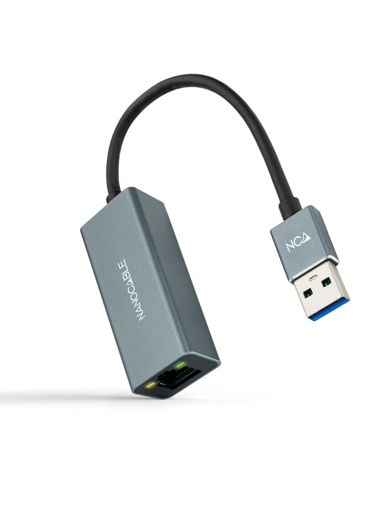 Nanocable Conversor USB 3.0 A Ethernet Gigabit 1