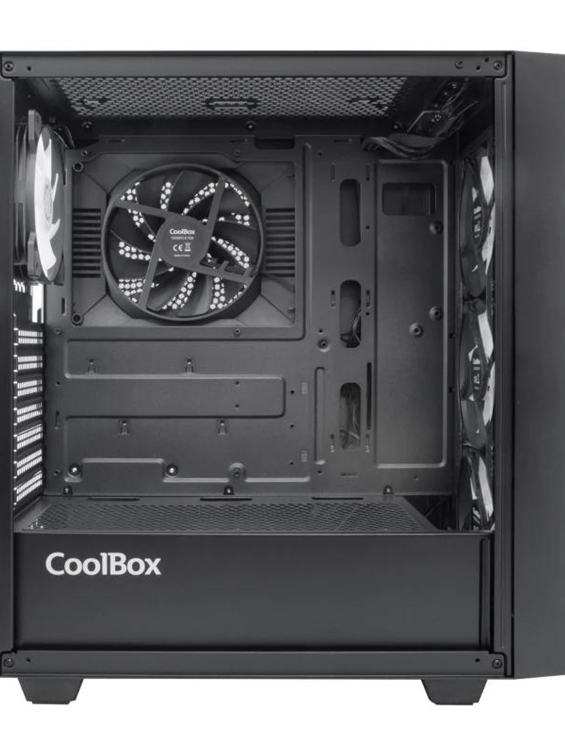 Coolbox Caja Gaming ATX GA300 GRIDLINE Black 4