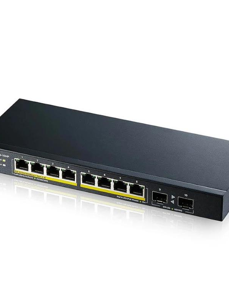 Zyxel GS1100-10HP v2 Switch 8xGbE 120 Watt PoE 2