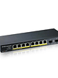 Zyxel GS1100-10HP v2 Switch 8xGbE 120 Watt PoE - Miniatura 3