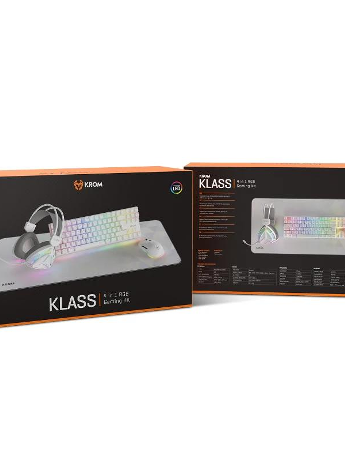 KROM KLASS PCombo Gaming  4 en 1 4