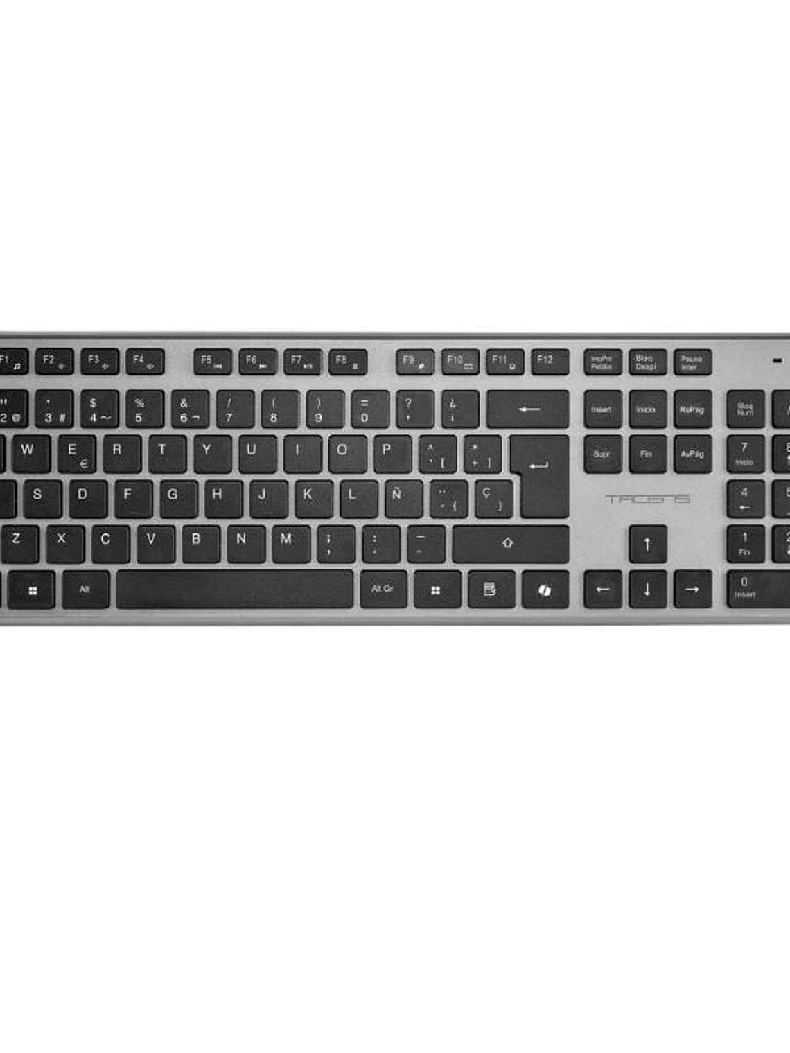 Tacens 3EN1 Teclado+Ratón+Alfom Inalámbrico Negro 4