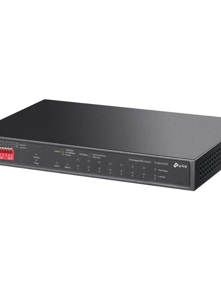 TP-Link TL-SG1210PP Switch 6xG PoE+ 2xG PoE++ 2xG 1