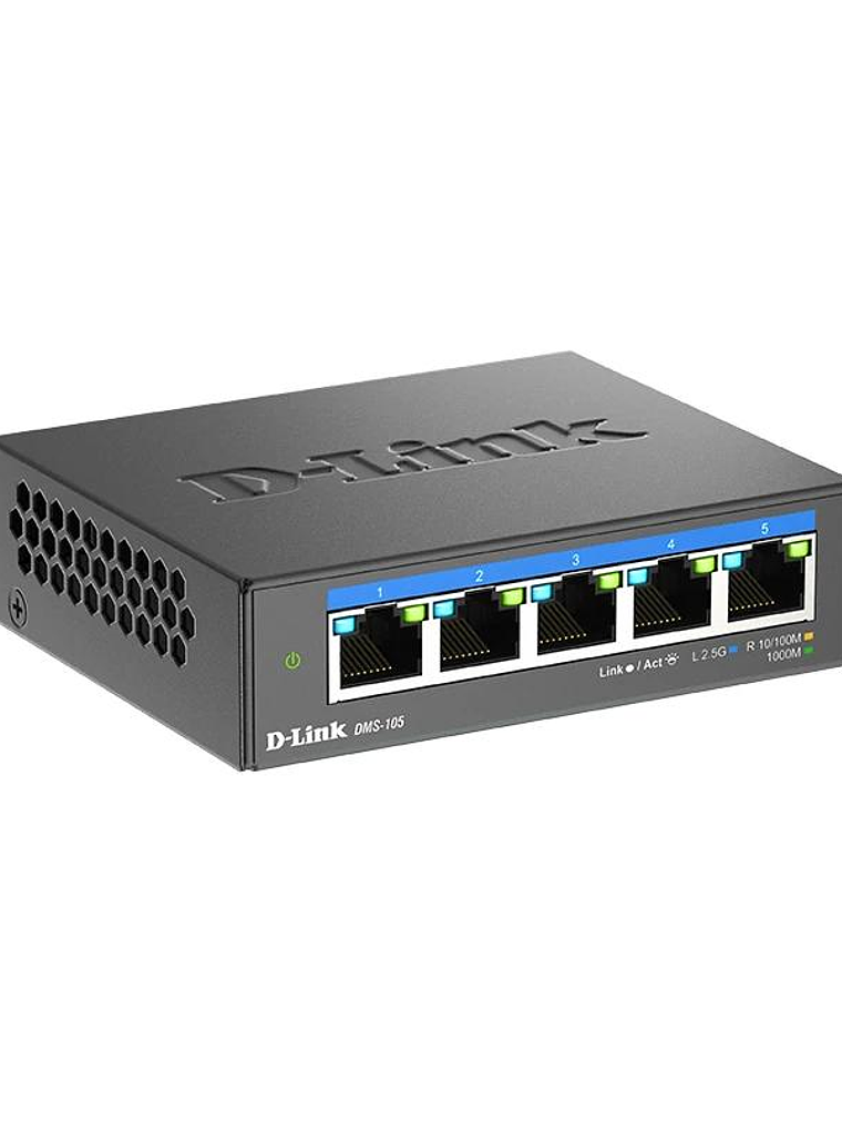 D-Link DMS-105 5x2.5MGb Unmanaged Switch 2