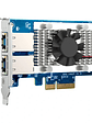 QNAP QXG-10G2T Tarj Expansión 2xNBase-T RJ45 PCIe - Miniatura 1