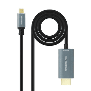 Nanocable Conversor USB-C a HDMI 2.1 8K@60HZ 1.8m