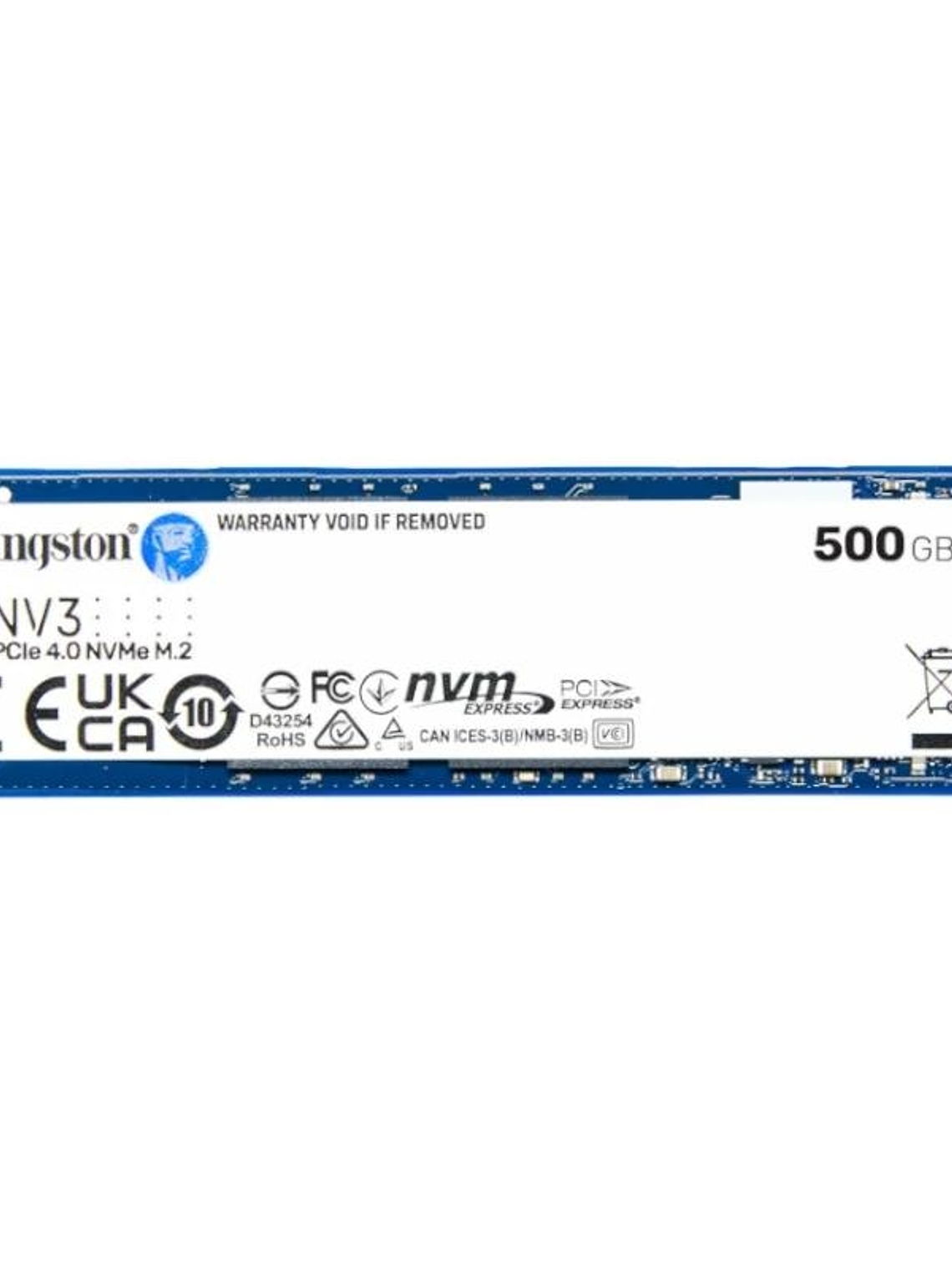 Kingston NV3 SSD 500GB PCIe NVMe Gen 4.0 1