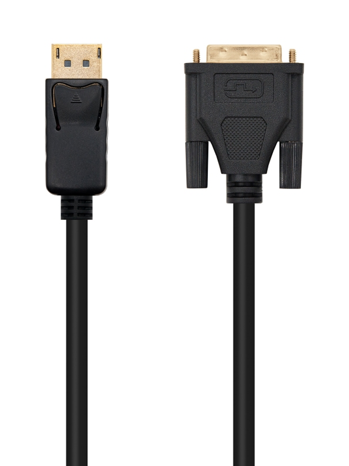 Nanocable Cable Conversor DP a DVI 1 M Negro 2