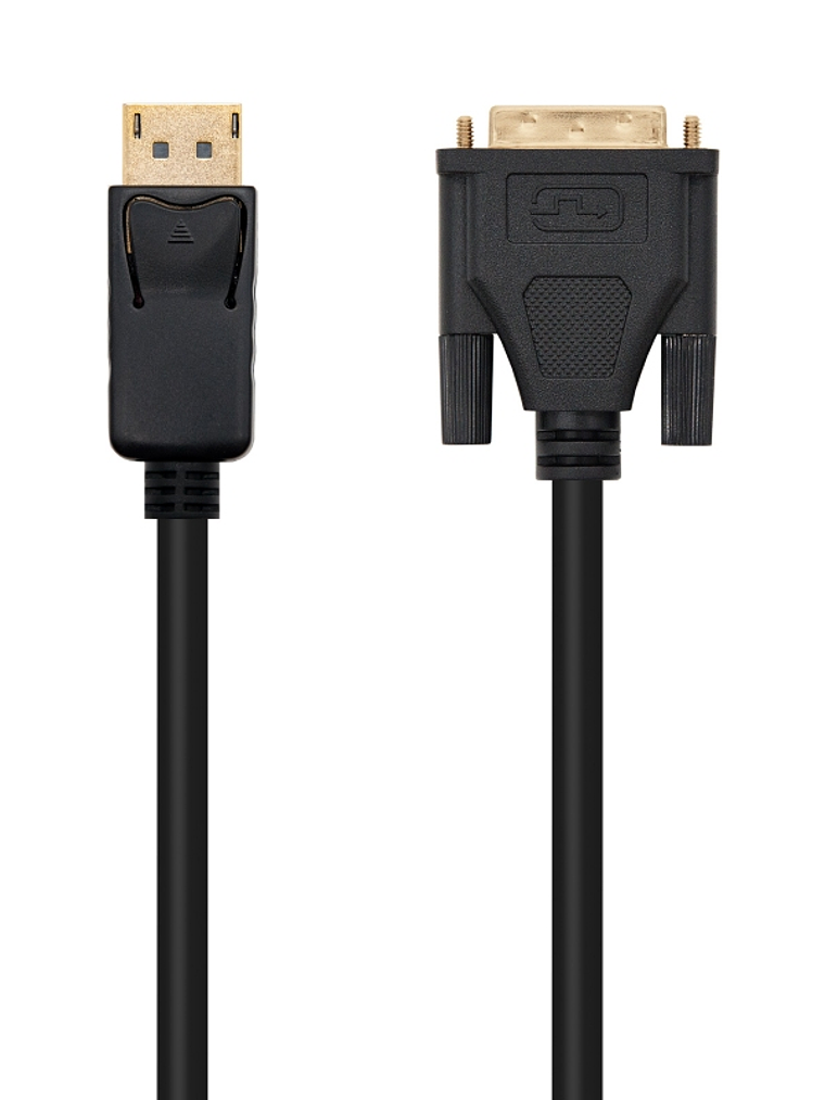 Nanocable Cable Conversor DP a DVI 1 M Negro 2