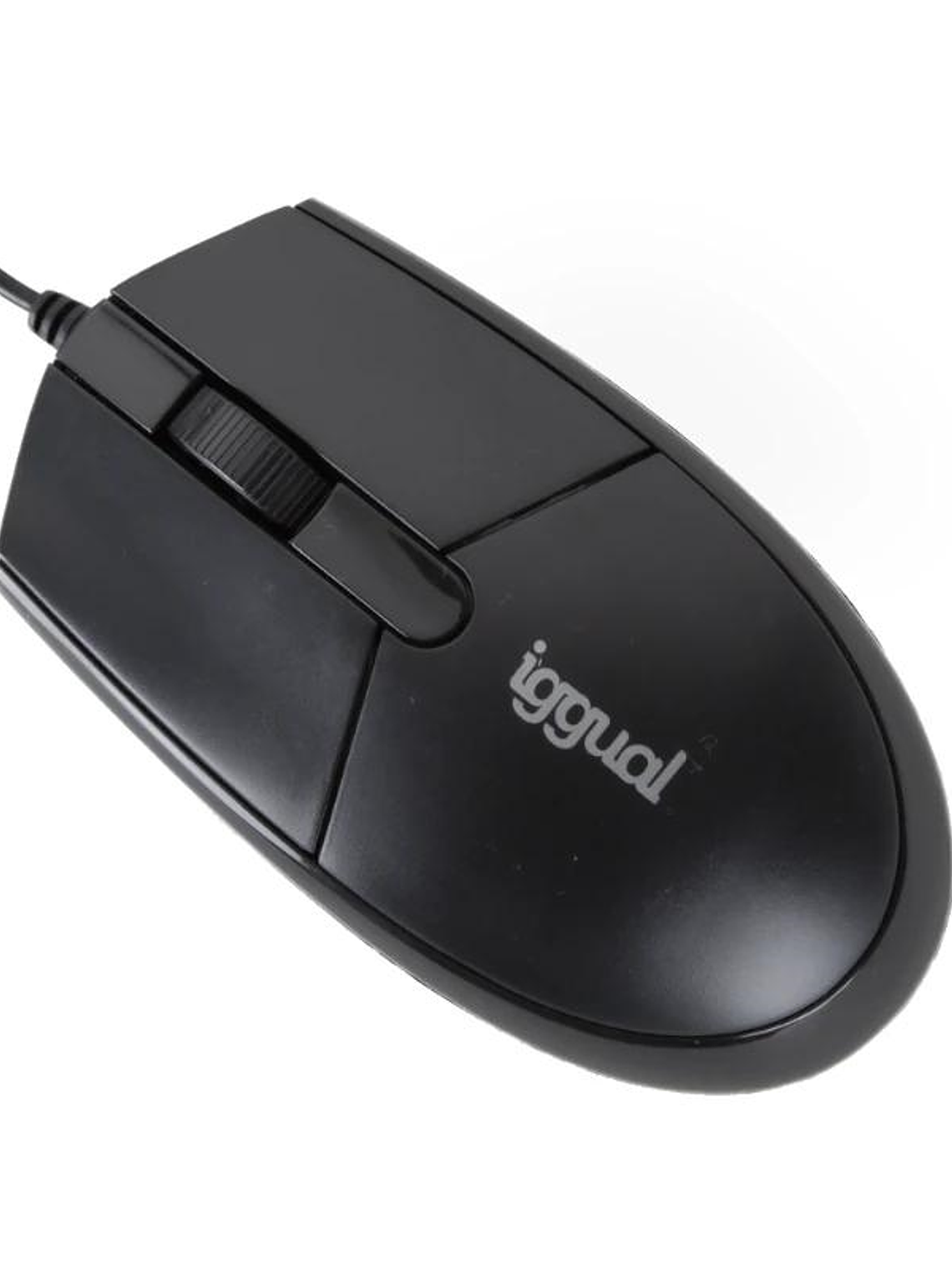 iggual Ratón óptico COM-BASIC3-800DPI negro 1